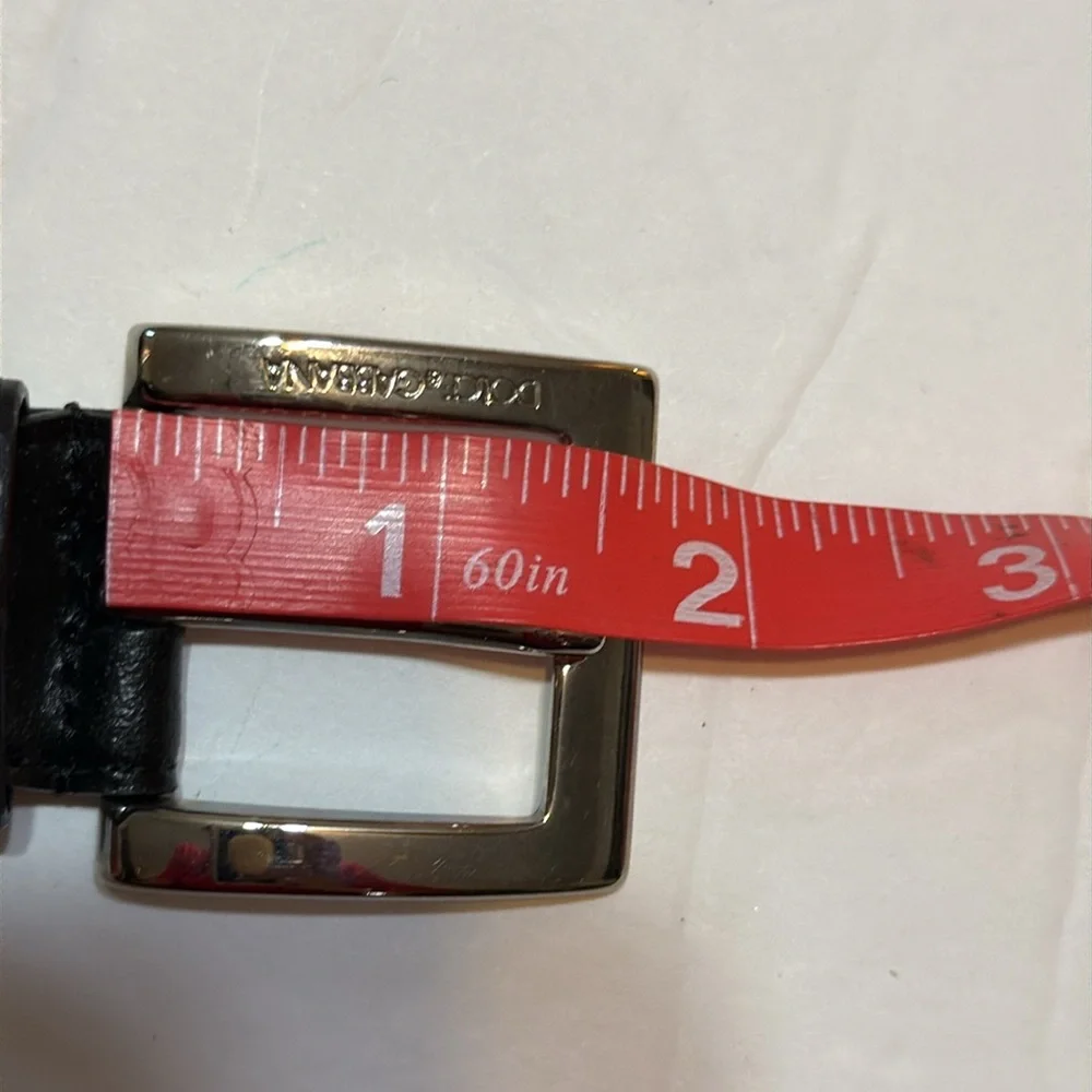 Vintage Dolce & Gabbana leather belt